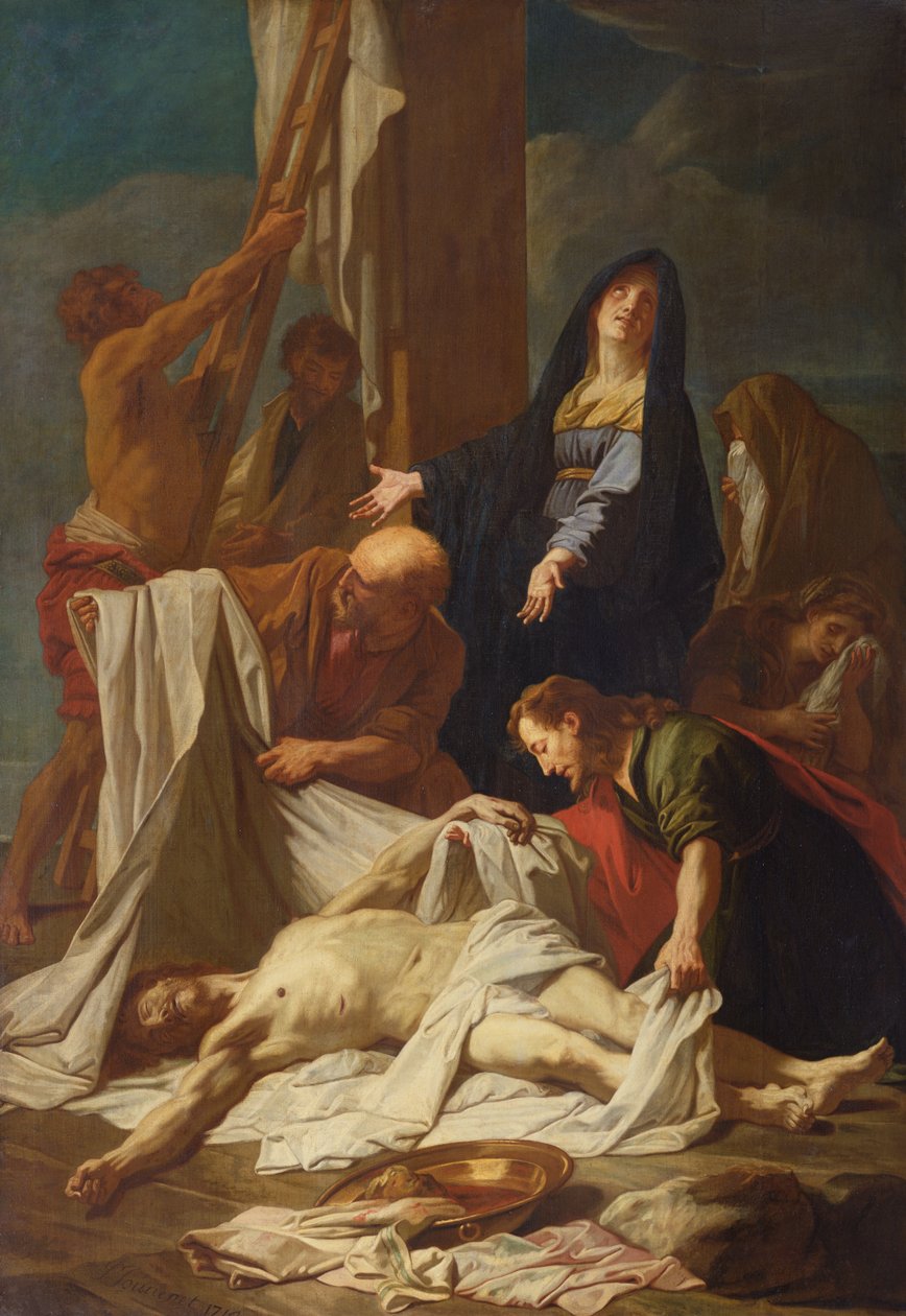 Christi Abnahme vom Kreuz von Jean Baptiste Jouvenet