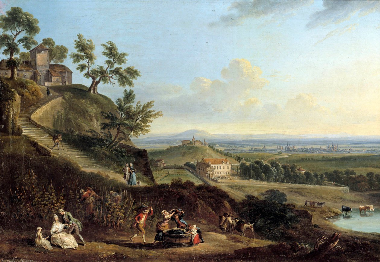 Landschaft von Jean Baptiste Lallemand
