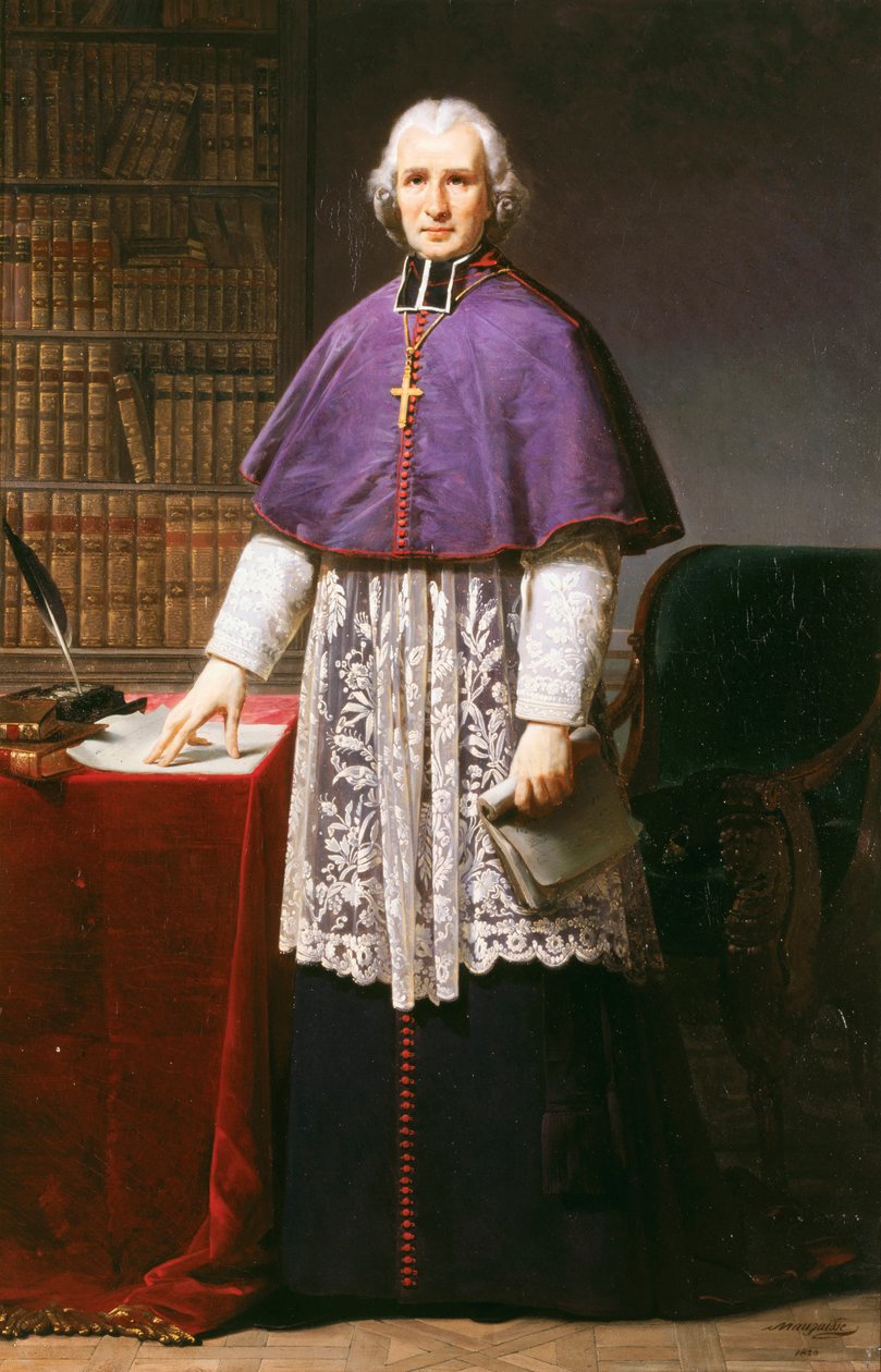 Porträt von Henri Grégoire 1750-1831, 1820 von Jean Baptiste Mauzaisse