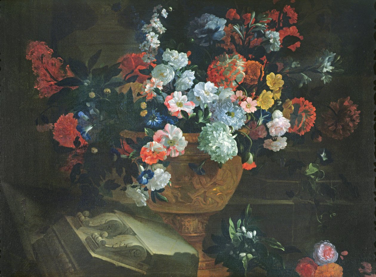 Stillleben mit Blumen von Jean-Baptiste Monnoyer