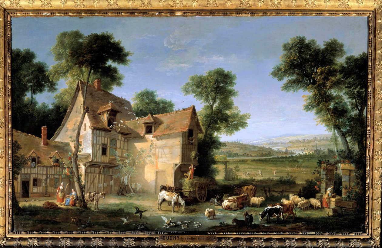 La ferme von Jean Baptiste Oudry