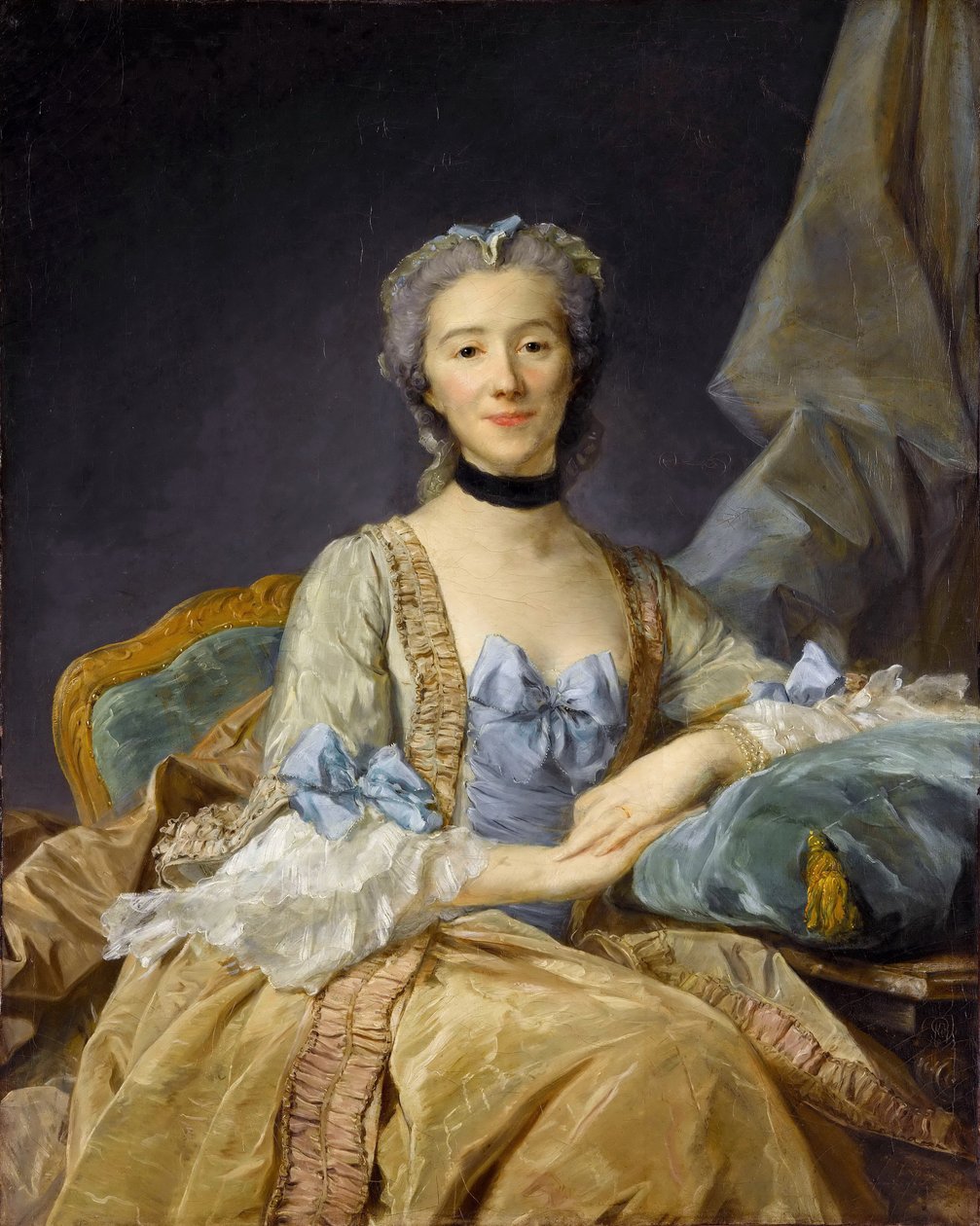 Madame de Sorquainville von Jean Baptiste Perronneau