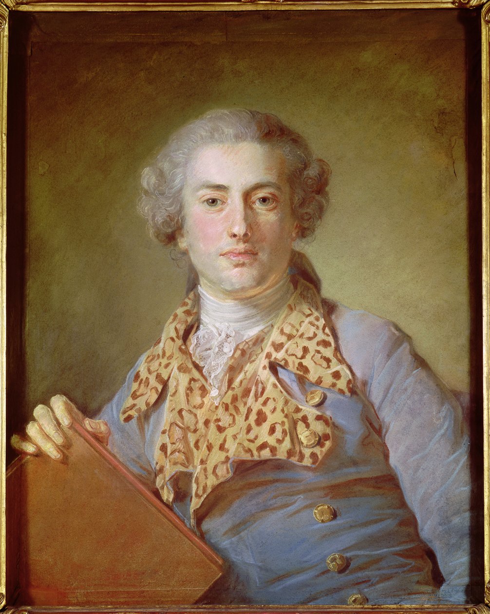 Porträt von Jean-Georges Noverre (1727-1810), 1764 von Jean Baptiste Perronneau