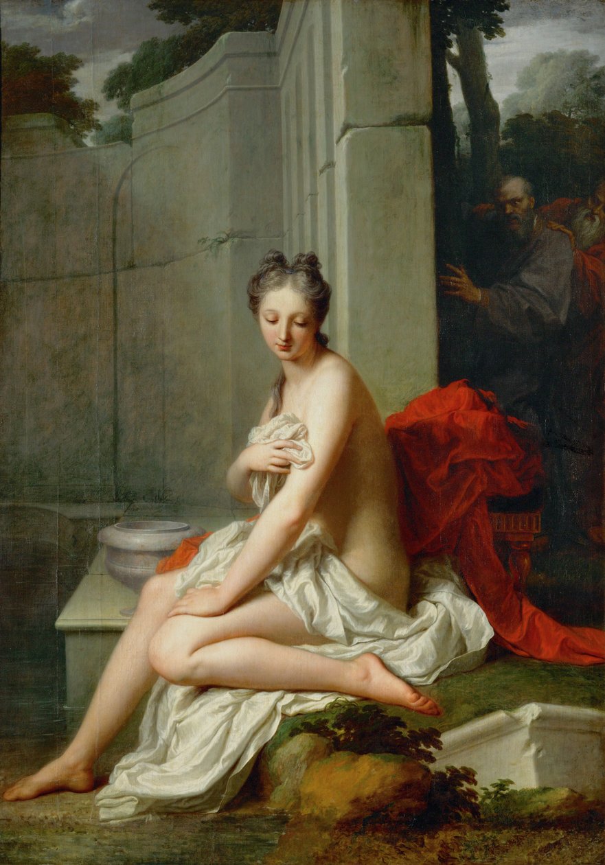 Susanna im Bade von Jean Baptiste Santerre