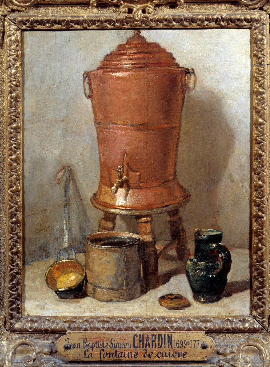 Der Kupferbrunnen von Jean Baptiste Simeon Chardin