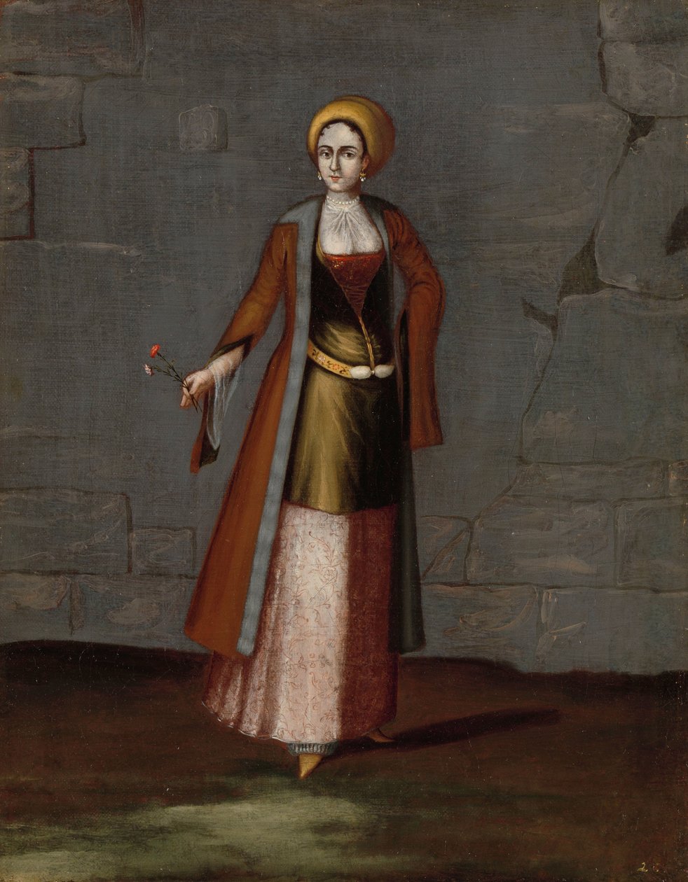 Frau von der Insel Tinos von Jean Baptiste Vanmour (workshop of)