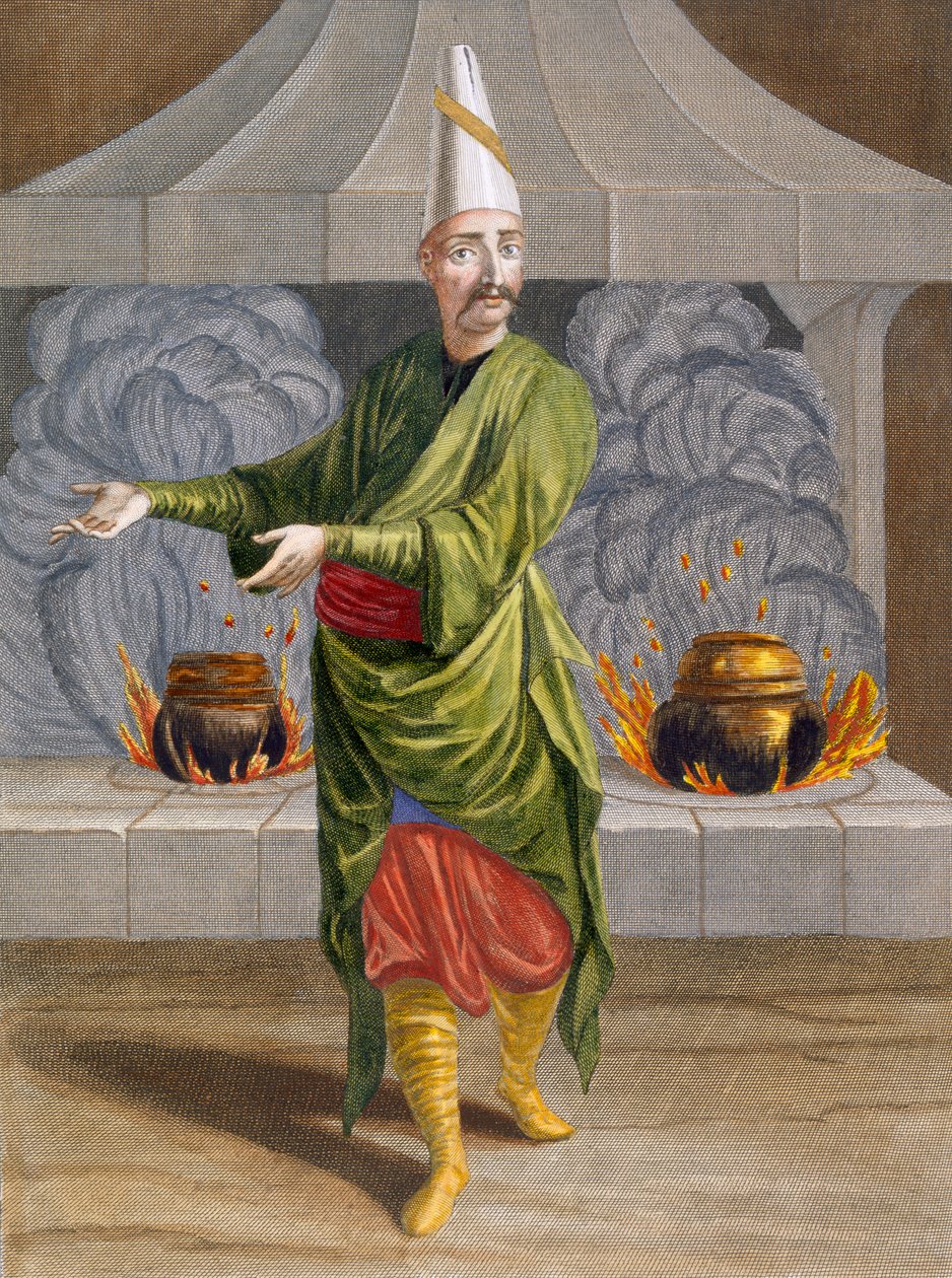 Beulouk-Bachi, Chefkoch des Sultans, ca. 1708 von Jean Baptiste Vanmour
