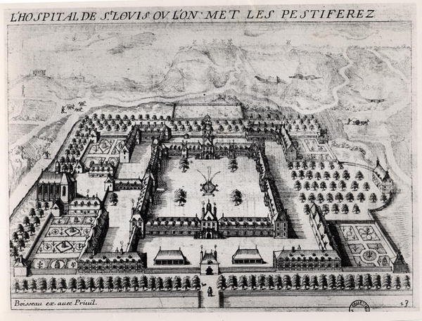 Saint-Louis Krankenhaus, frühes 17. Jahrhundert von Jean Boisseau