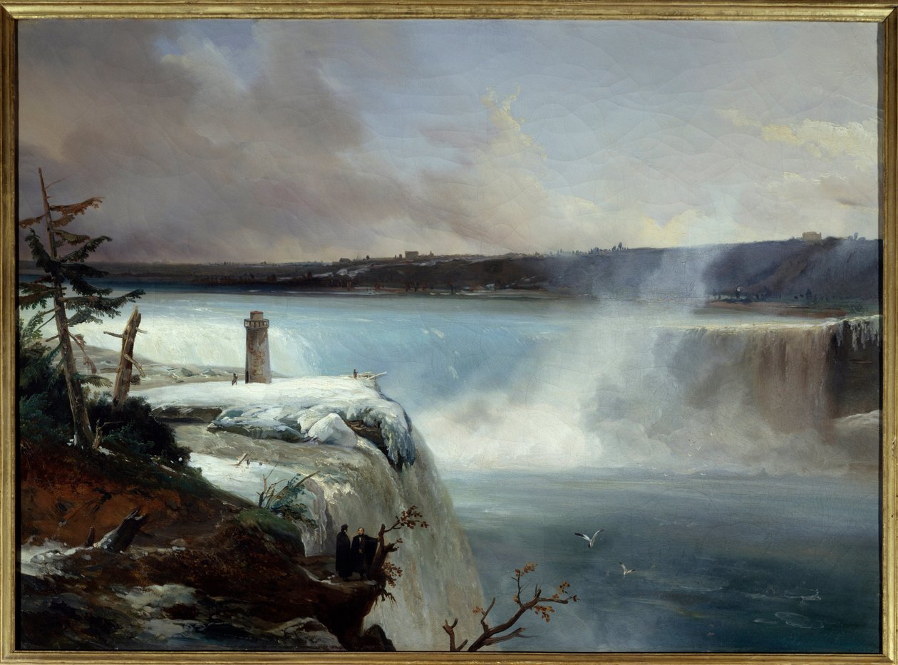 Niagarafälle von Jean Charles Joseph Rémond