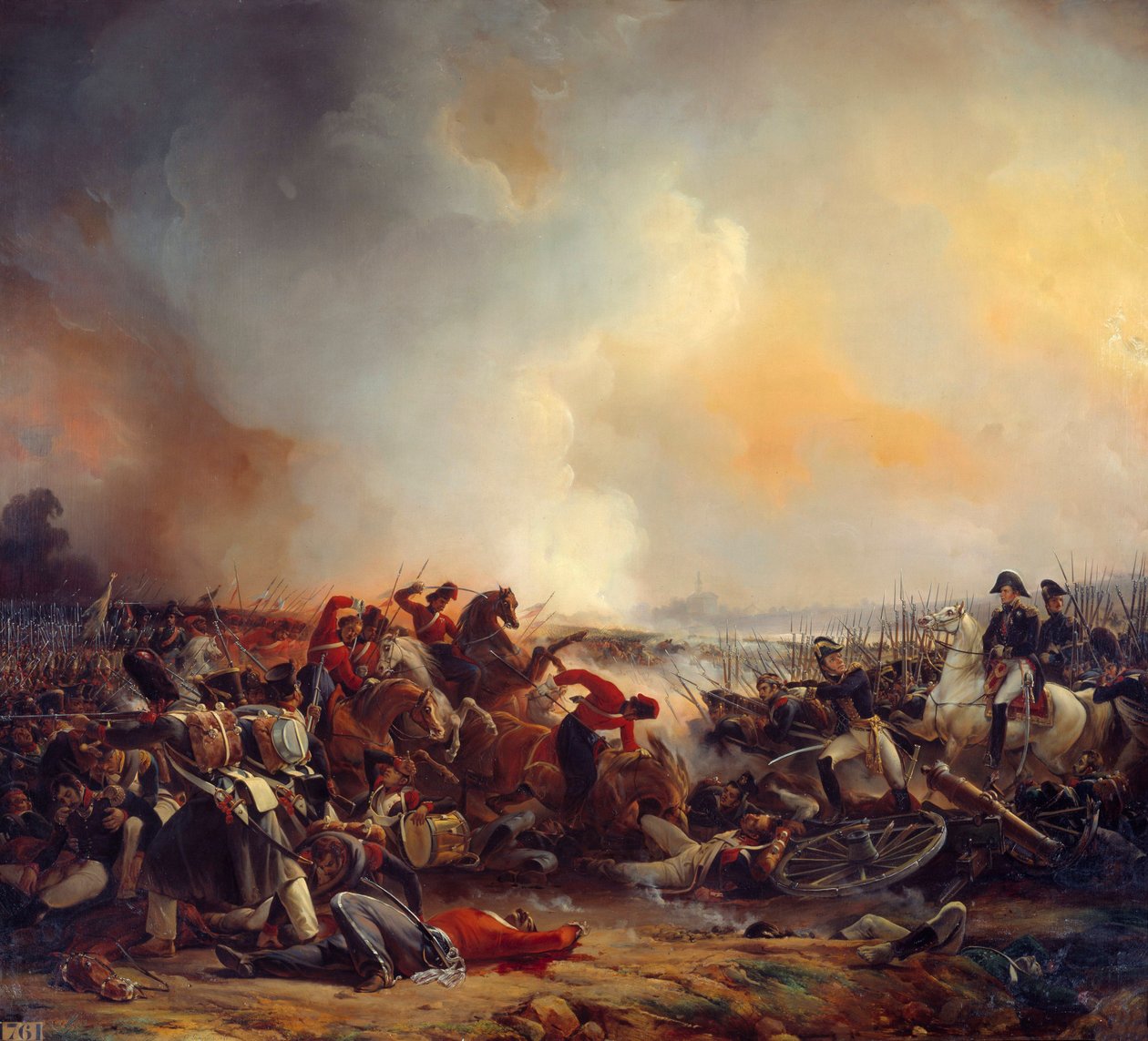 Schlacht von Polozk am 18.08.1812 von Jean Charles Langlois