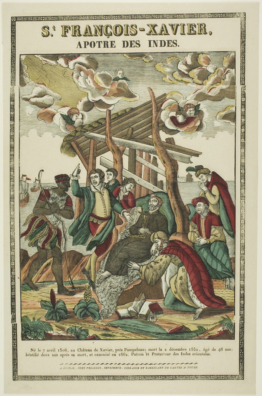 St. Franz Xaver, Apostel der Inder von Jean Charles Pellerin
