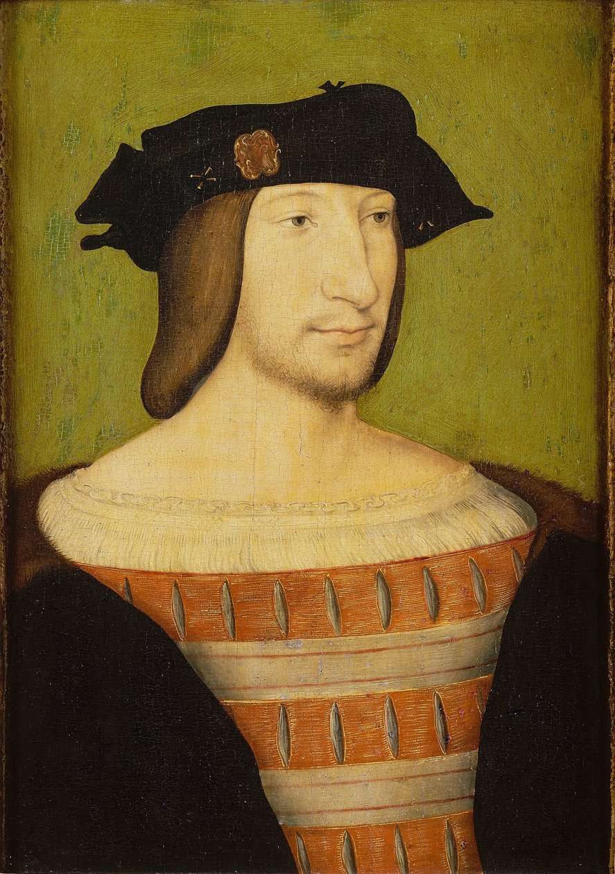 Porträt von Franz I. (1494-1547), König von Frankreich von Jean Clouet