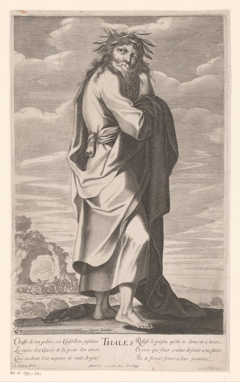 Thales von Milet von Jean Couvay