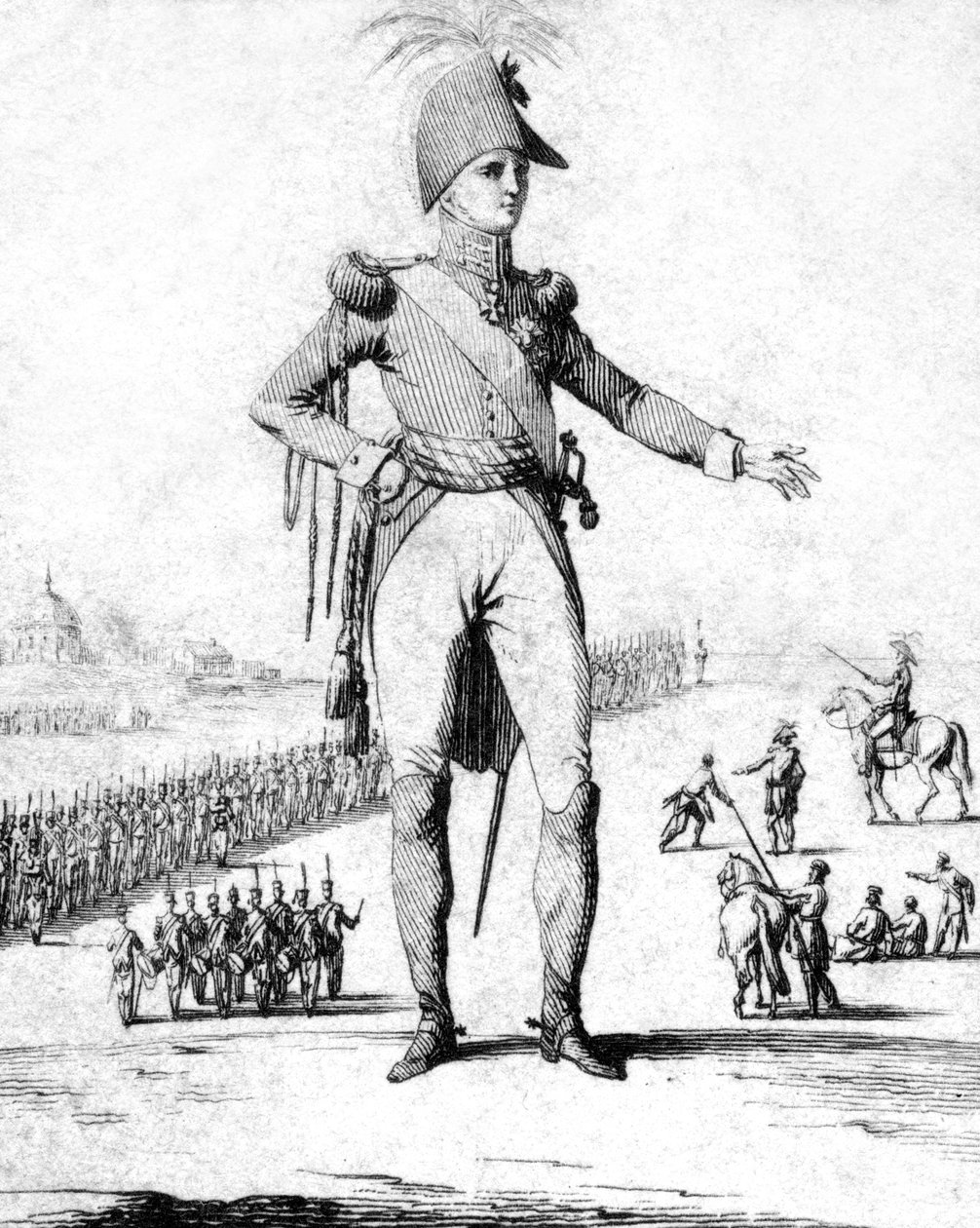 Alexander I. von Russland, Kaiser von Russland, frühes 19. Jahrhundert von Jean Duplessis Bertaux