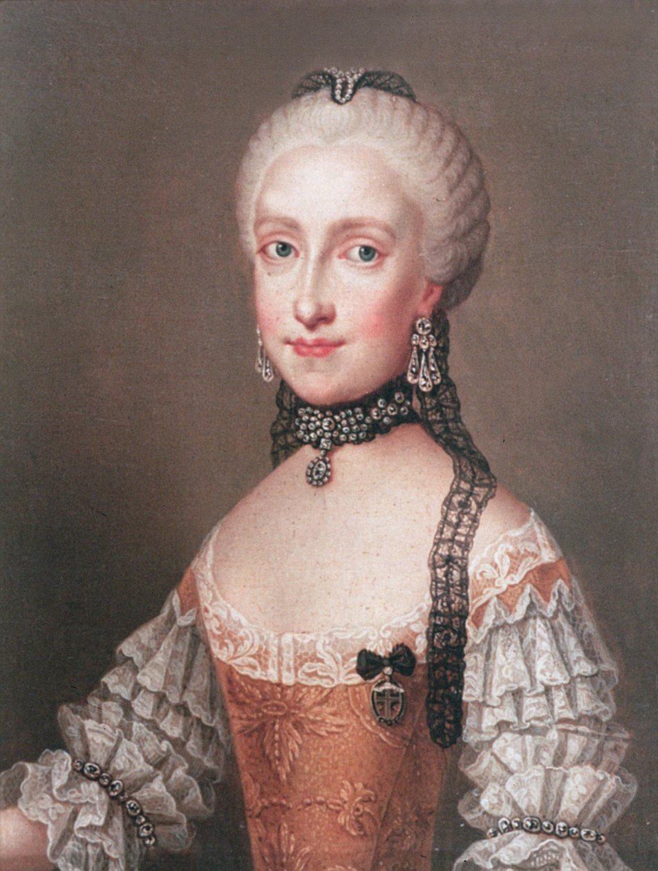 Infantin Maria Ludovica, Tochter von Karl III. von Spanien und Ehefrau von Leopold II. (1747-92), Heiliger Römischer Kaiser und Großherzog der Toskana von Jean Étienne Liotard