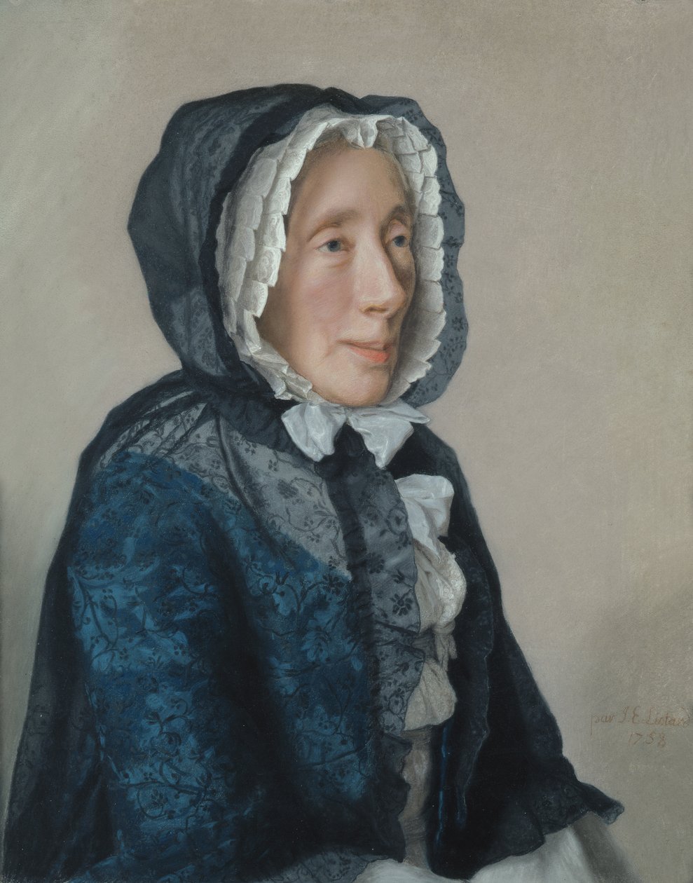 Porträt von Madame Tronchin, 1758 von Jean Étienne Liotard