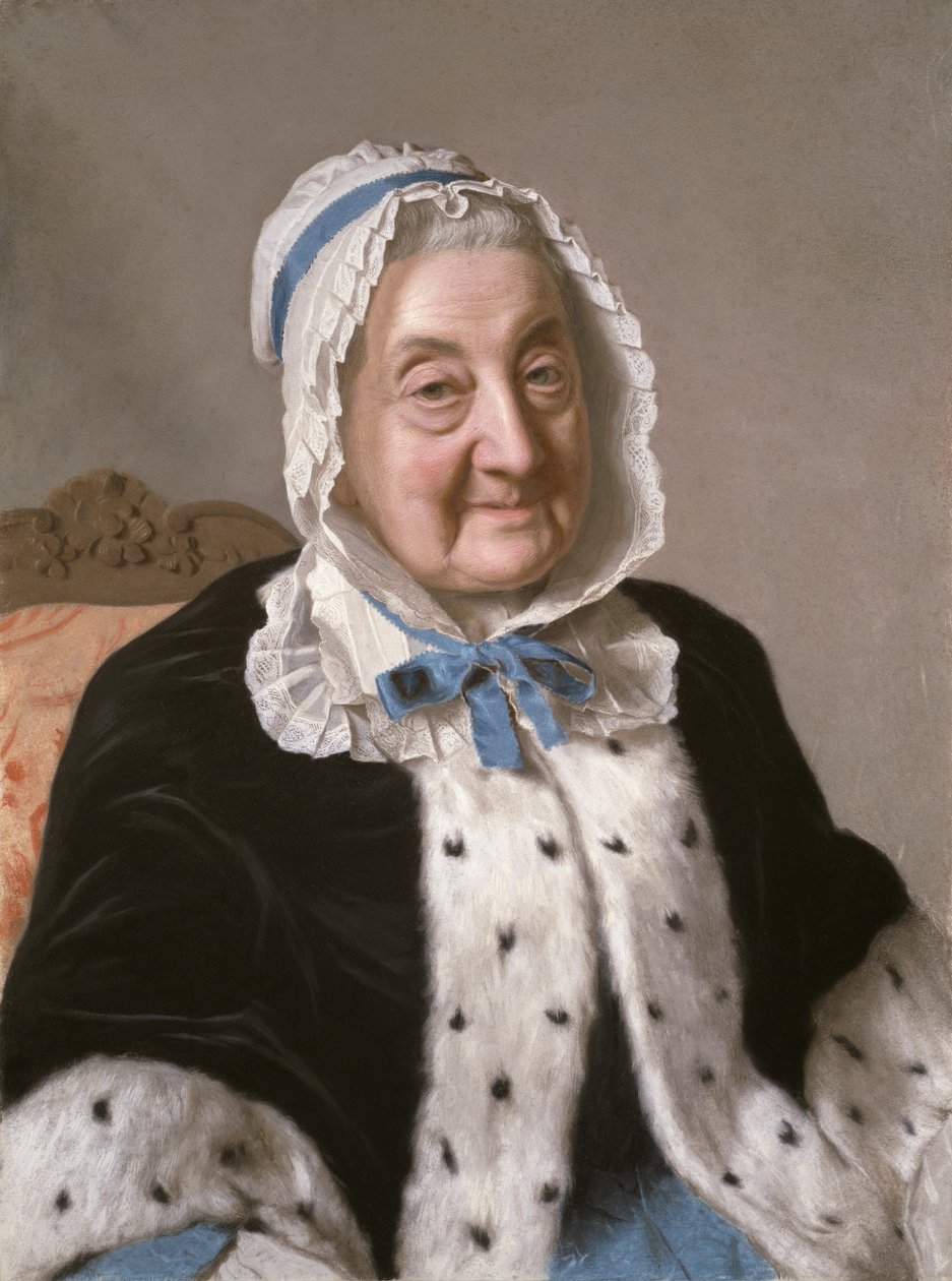 Porträt von Marthe Marie Tronchin von Jean Étienne Liotard