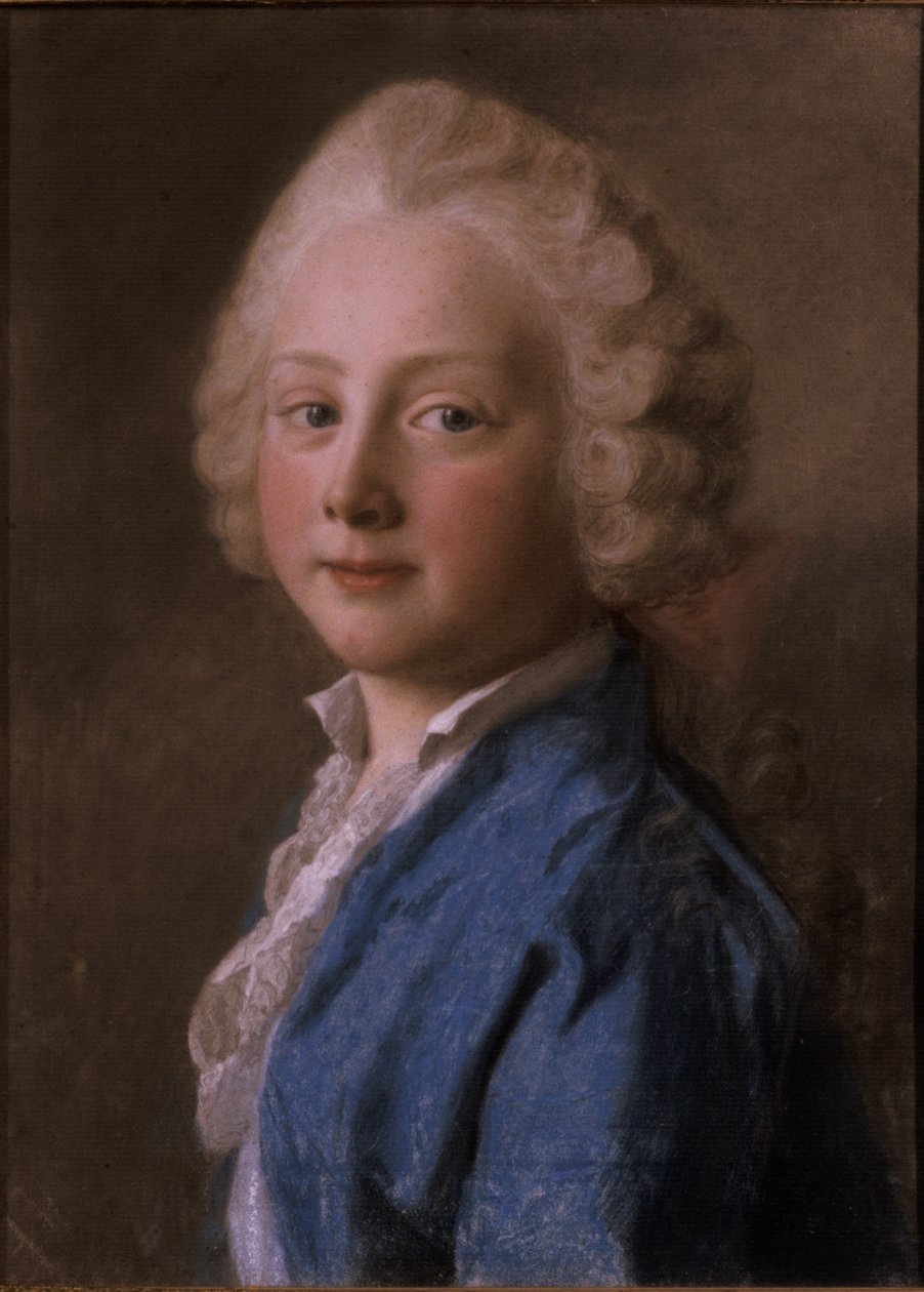 Porträt von Prinz Friedrich von Sachsen-Gotha-Altenburg, 1746 von Jean Étienne Liotard