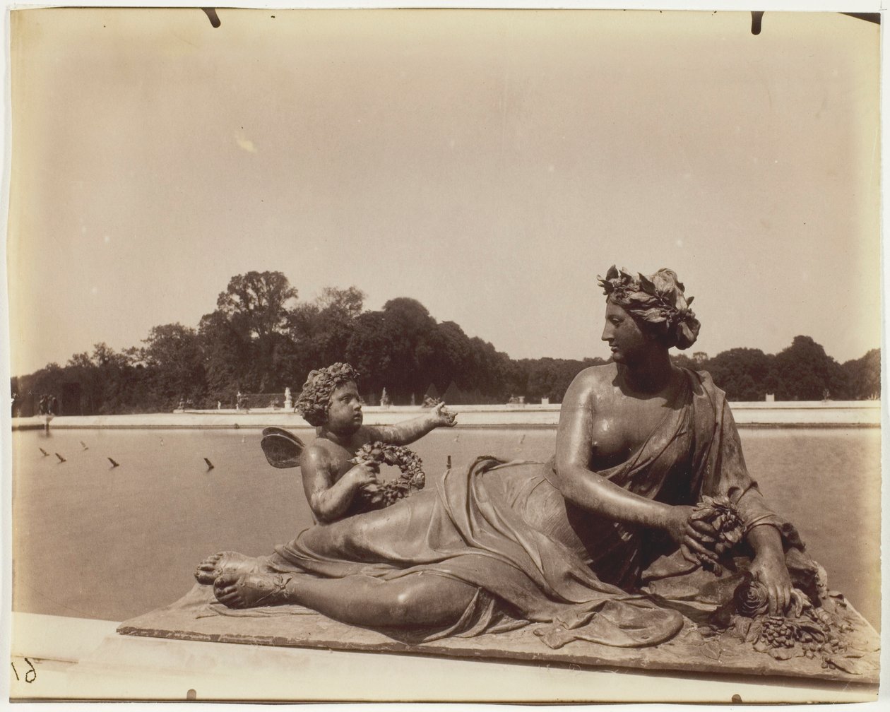 Versailles, Ecke des Parks von Jean Eugène Auguste Atget
