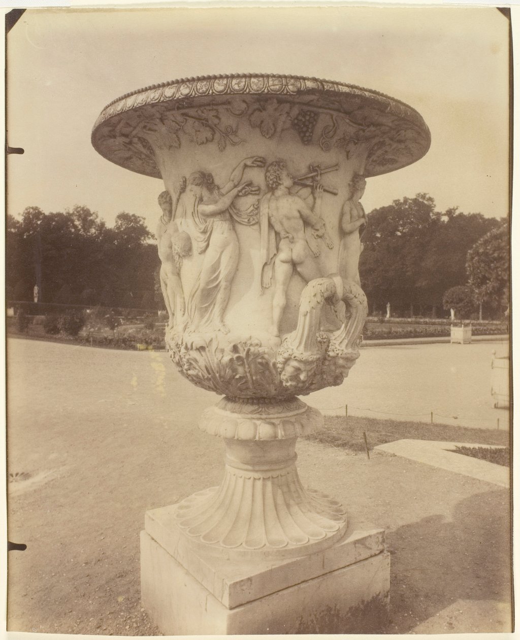 Versailles, Vase von Jean Eugène Auguste Atget