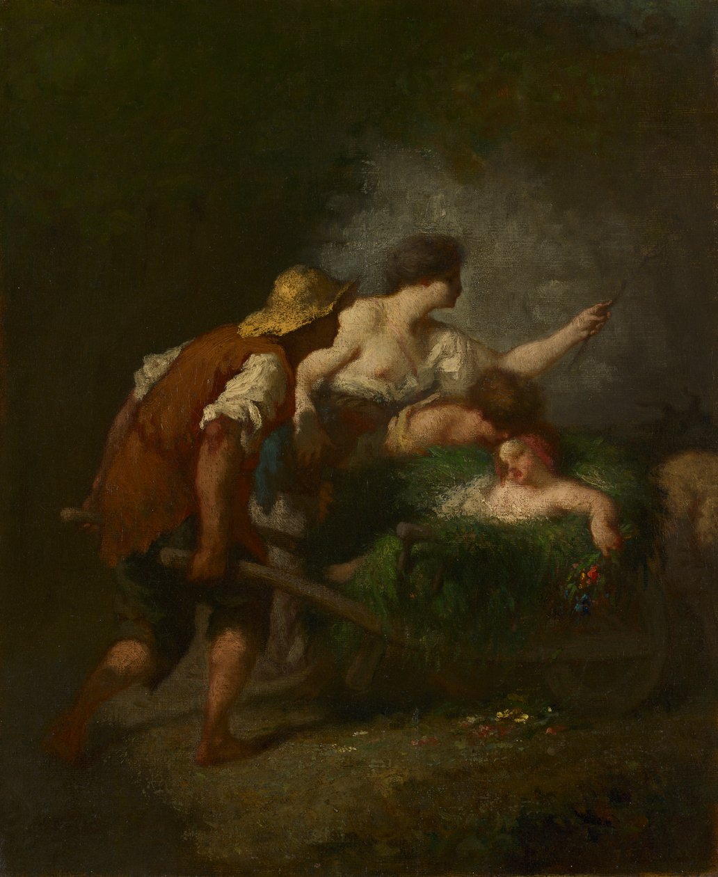 Rückkehr von den Feldern von Jean Francois Millet