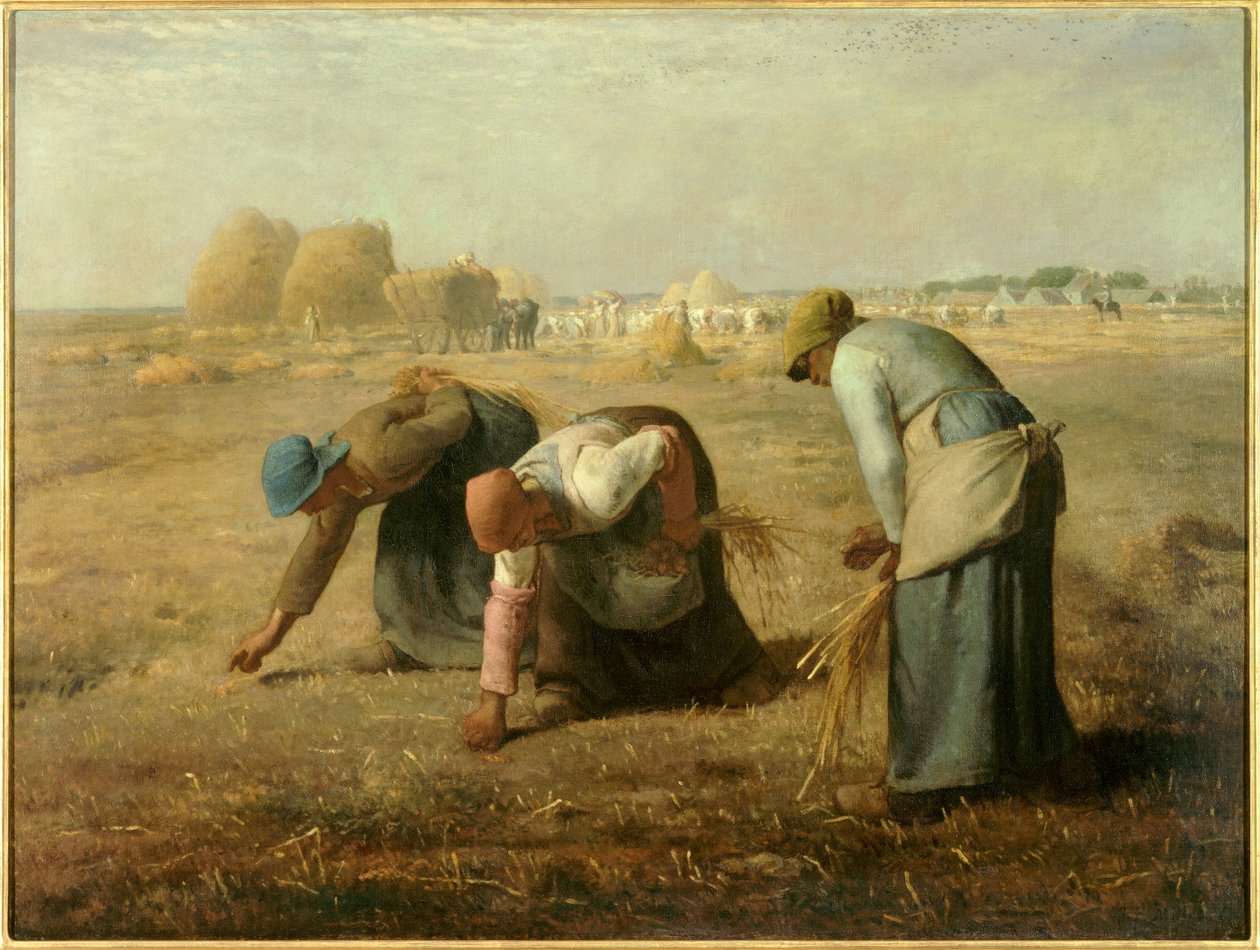 Die Ährenleserinnen von Jean Francois Millet