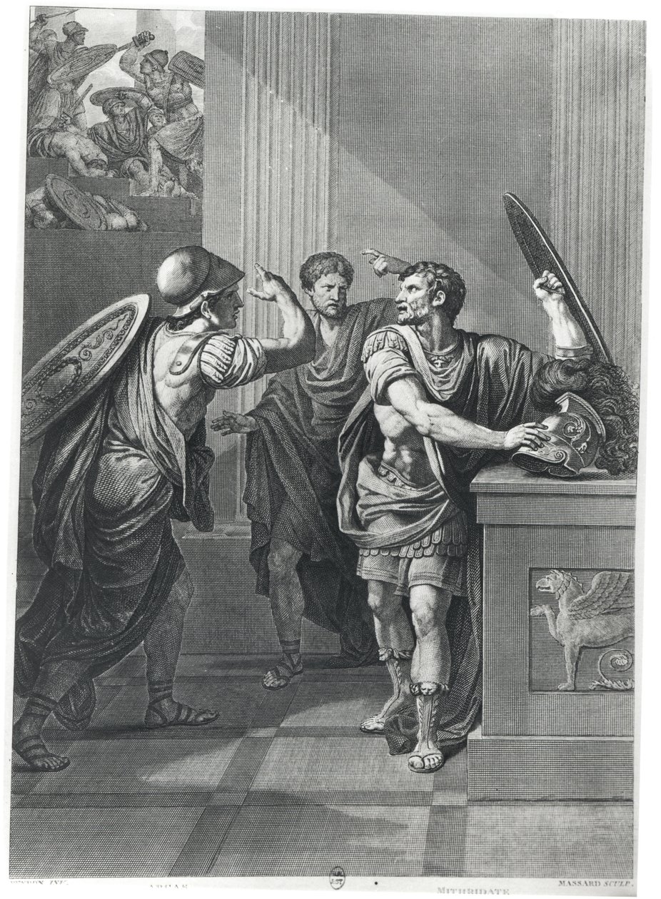 Arcan und Mithridate, Illustration aus 