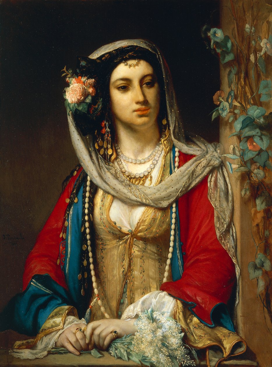 Jüdische Frau aus Kairo von Jean Francois Portaels