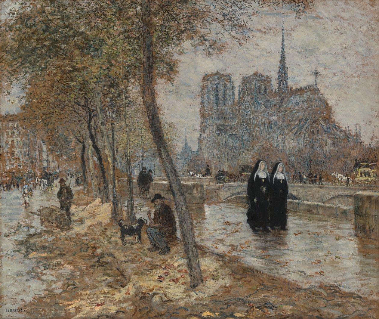 Notre Dame de Paris von Jean Francois Raffaelli