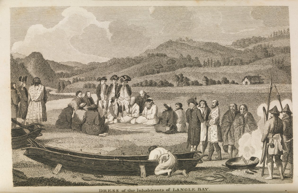 Die Reise von La Perouse um die Welt von Jean Francois de Galaup de La Perouse