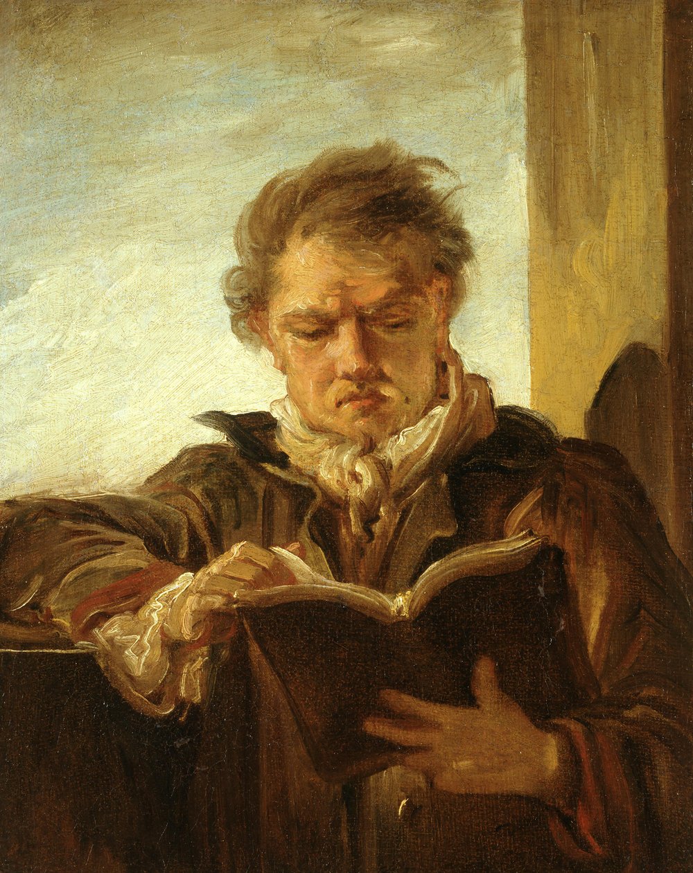 Fragonard - Hubert Robert, Mandel 608 von Jean Honore Fragonard