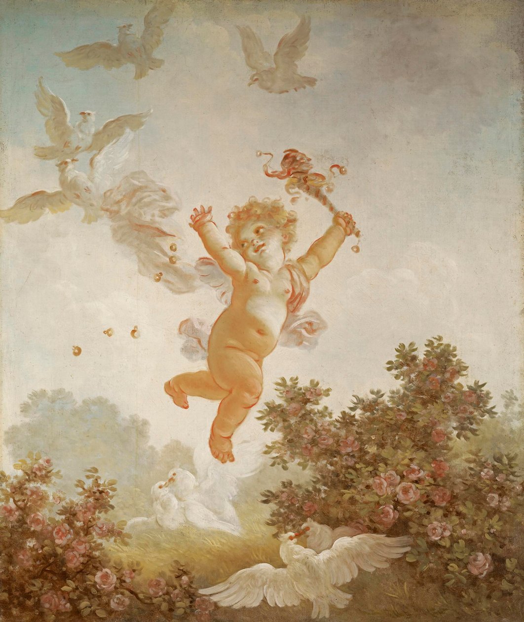 Fragonard - Der Fortschritt der Liebe: Der Narr, 1790–91 von Jean Honore Fragonard
