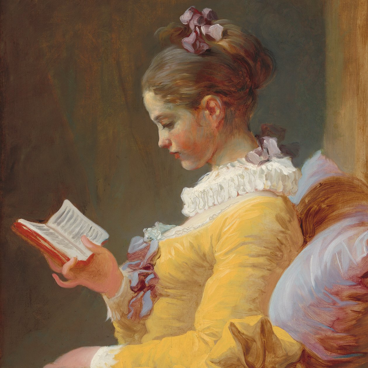 Lesendes Mädchen von Jean Honore Fragonard