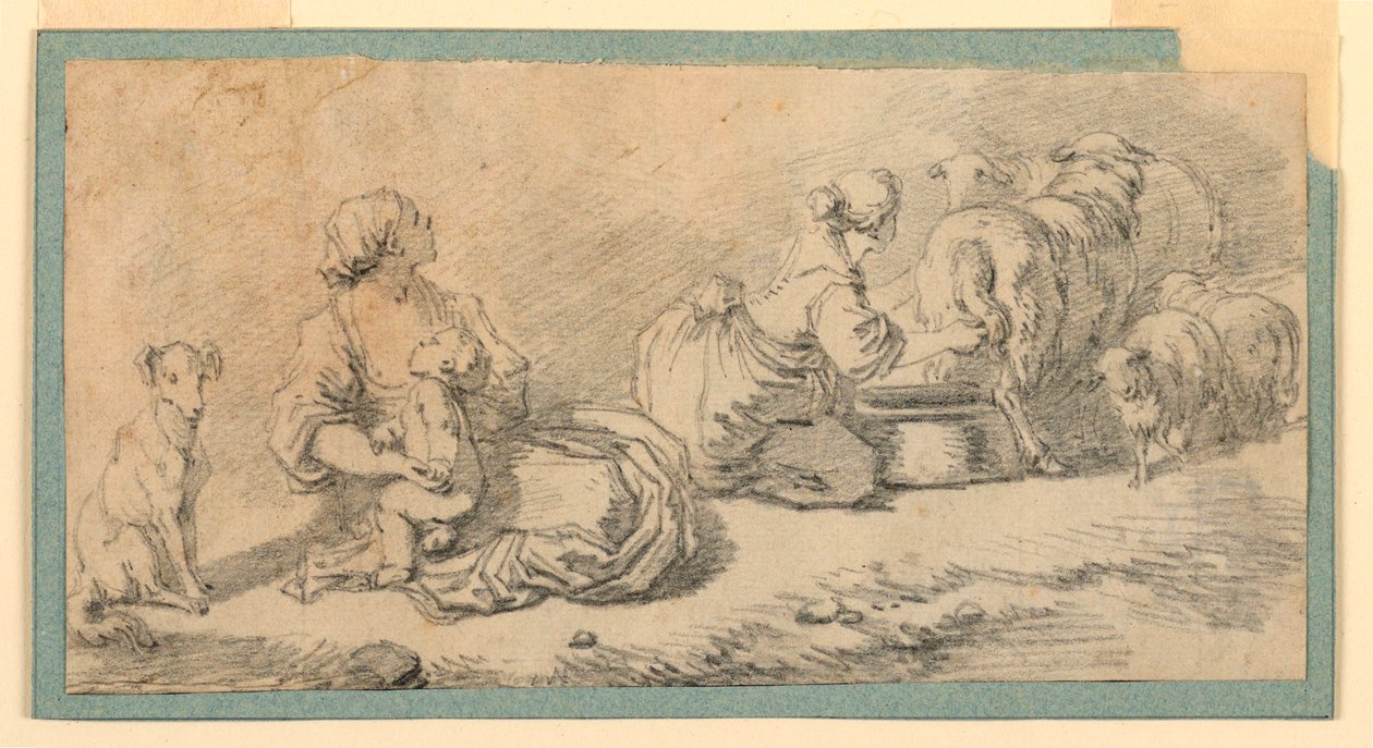 Pastorale Szene, ca. 1770 von Jean Honore Fragonard