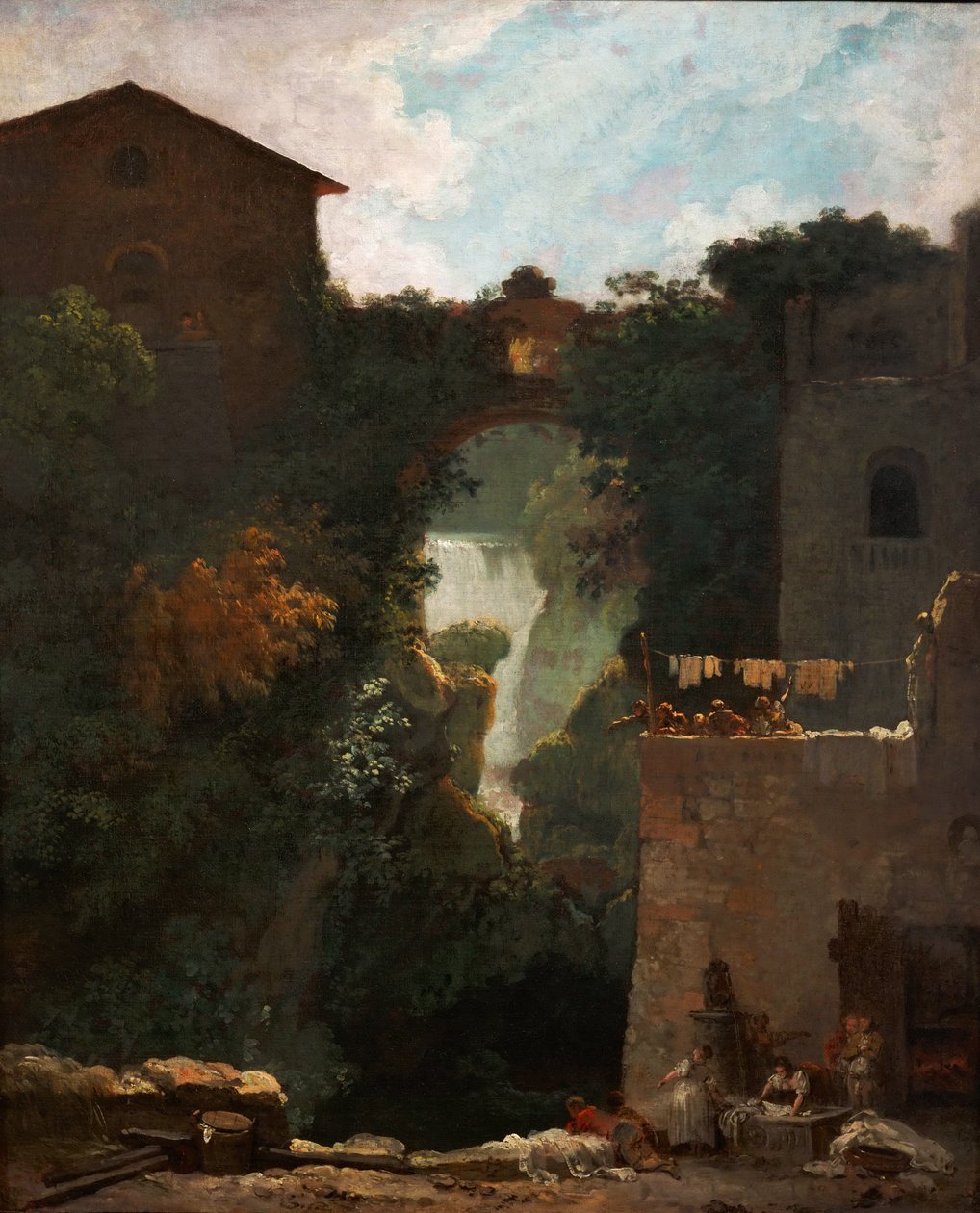 Les Cascatelles de Tivoli Cascatelle Grandi in Tivoli von Jean Honore Fragonard