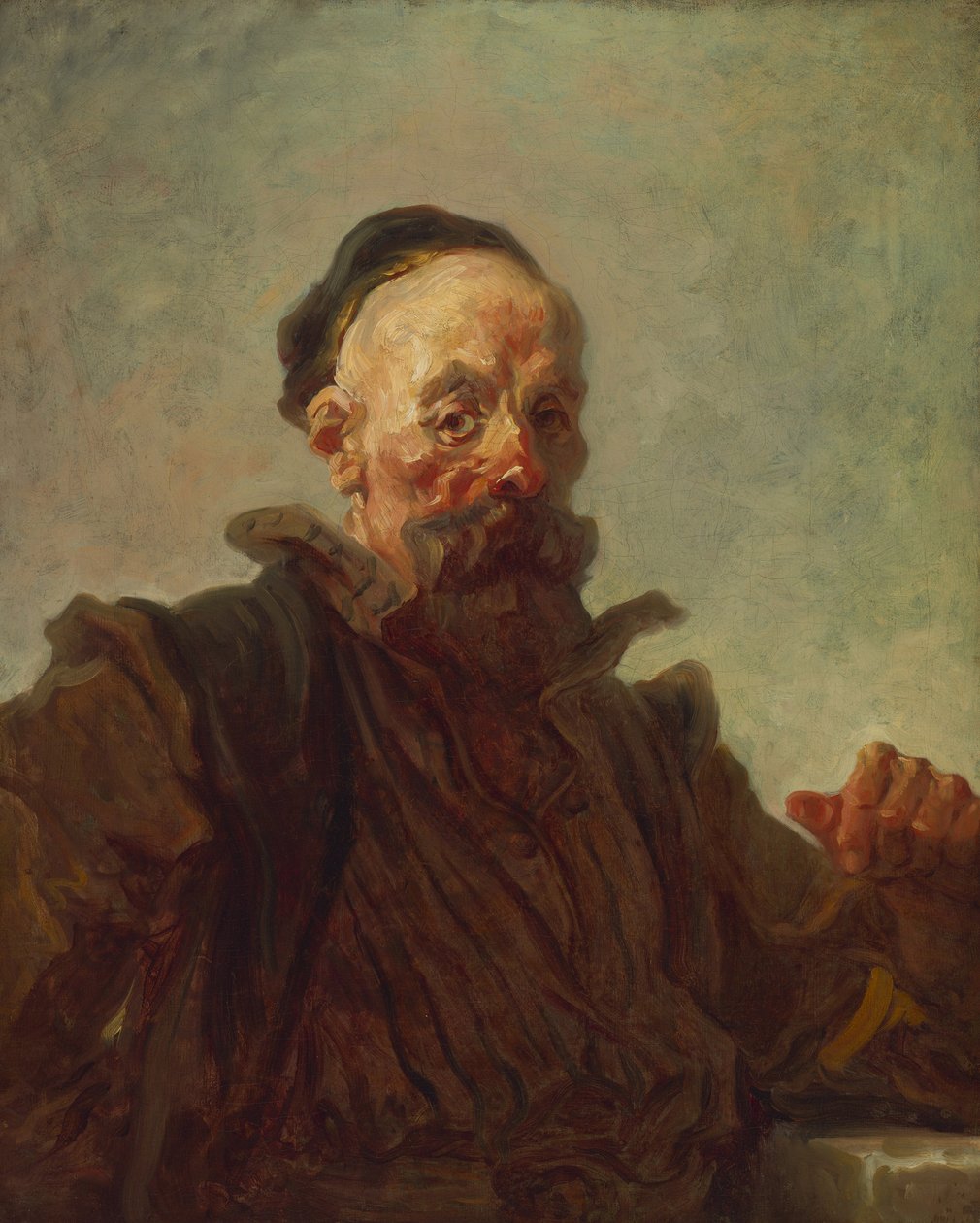 Porträt eines Mannes in spanischer Tracht, 1768-70 von Jean Honore Fragonard