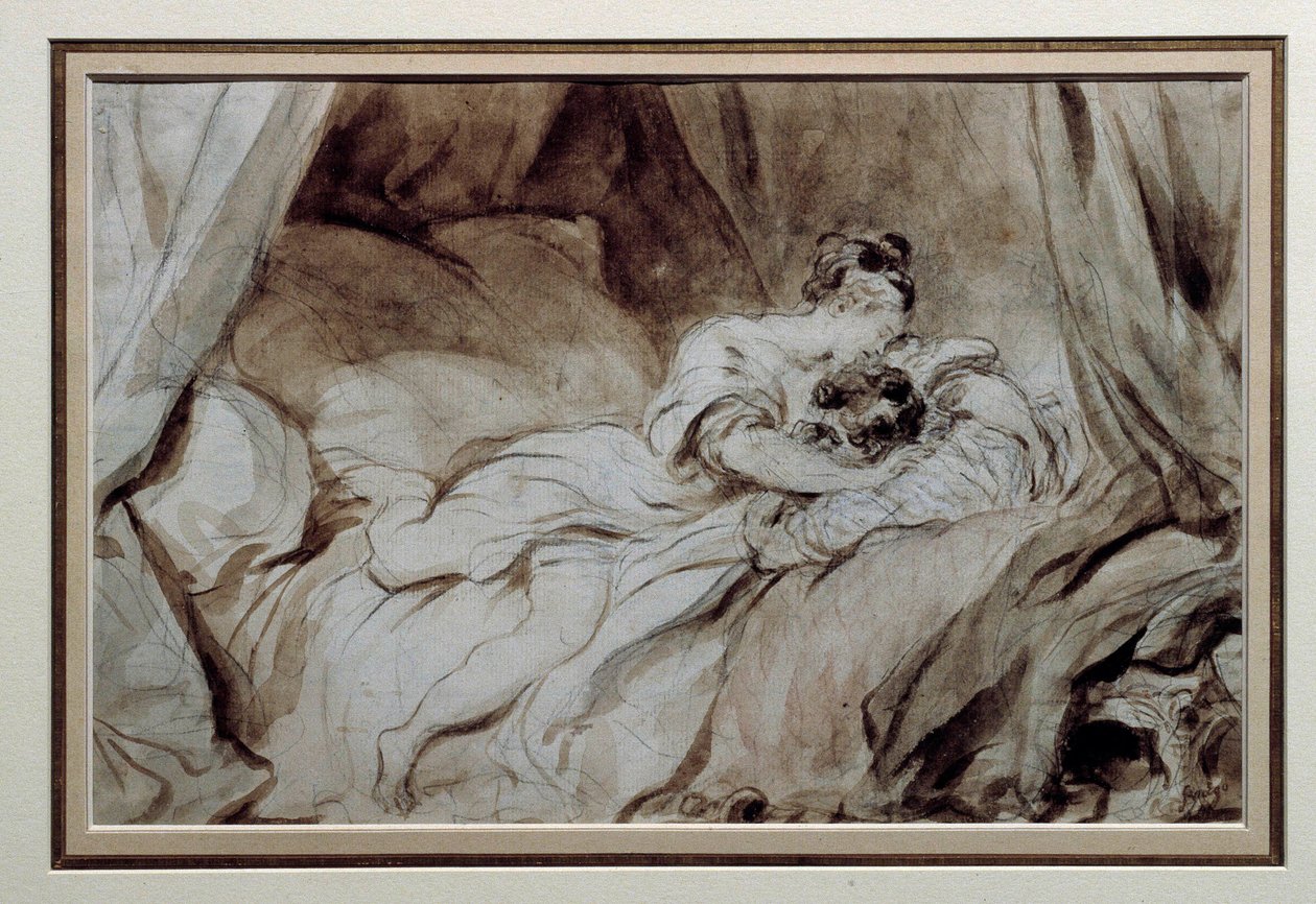 Der glückliche Moment von Jean Honore Fragonard