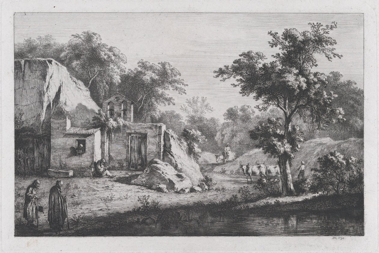 Das kleine Eremitage von Jean Jacques de Boissieu
