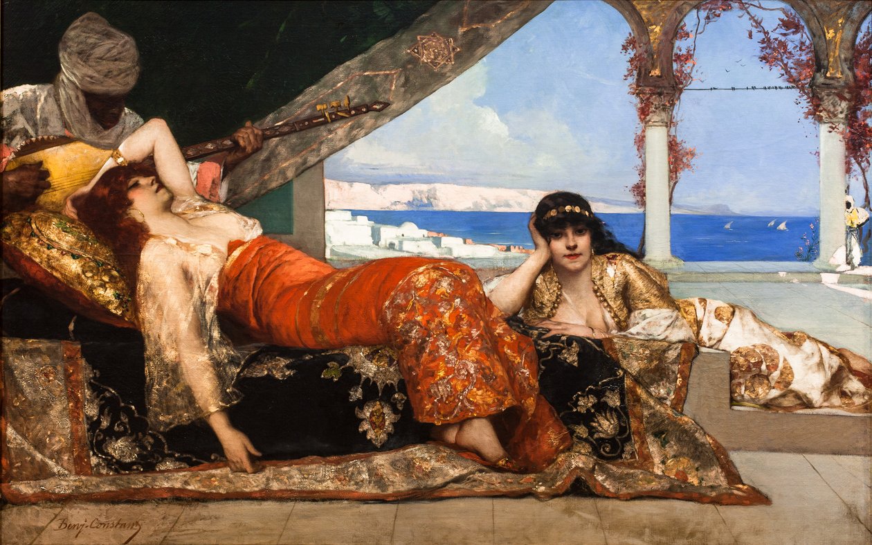 Die Favoritin des Emirs, ca. 1879 von Jean Joseph Benjamin Constant