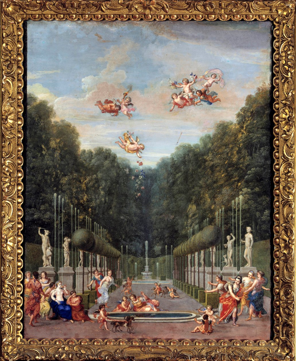 Die Galerie des Antiques in Versailles oder Galerie d