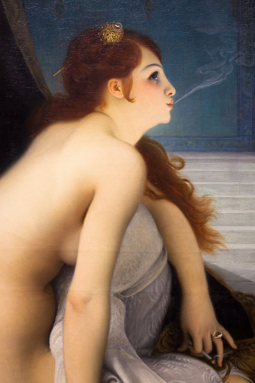 Die weiße Sklavin (Detail) von Jean Jules Antoine Lecomte du Nouy