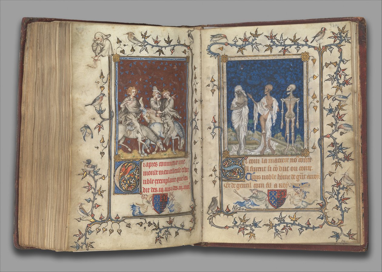 Das Gebetbuch von Bonne von Luxemburg, Herzogin der Normandie, vor 1349 von Jean Le Noir
