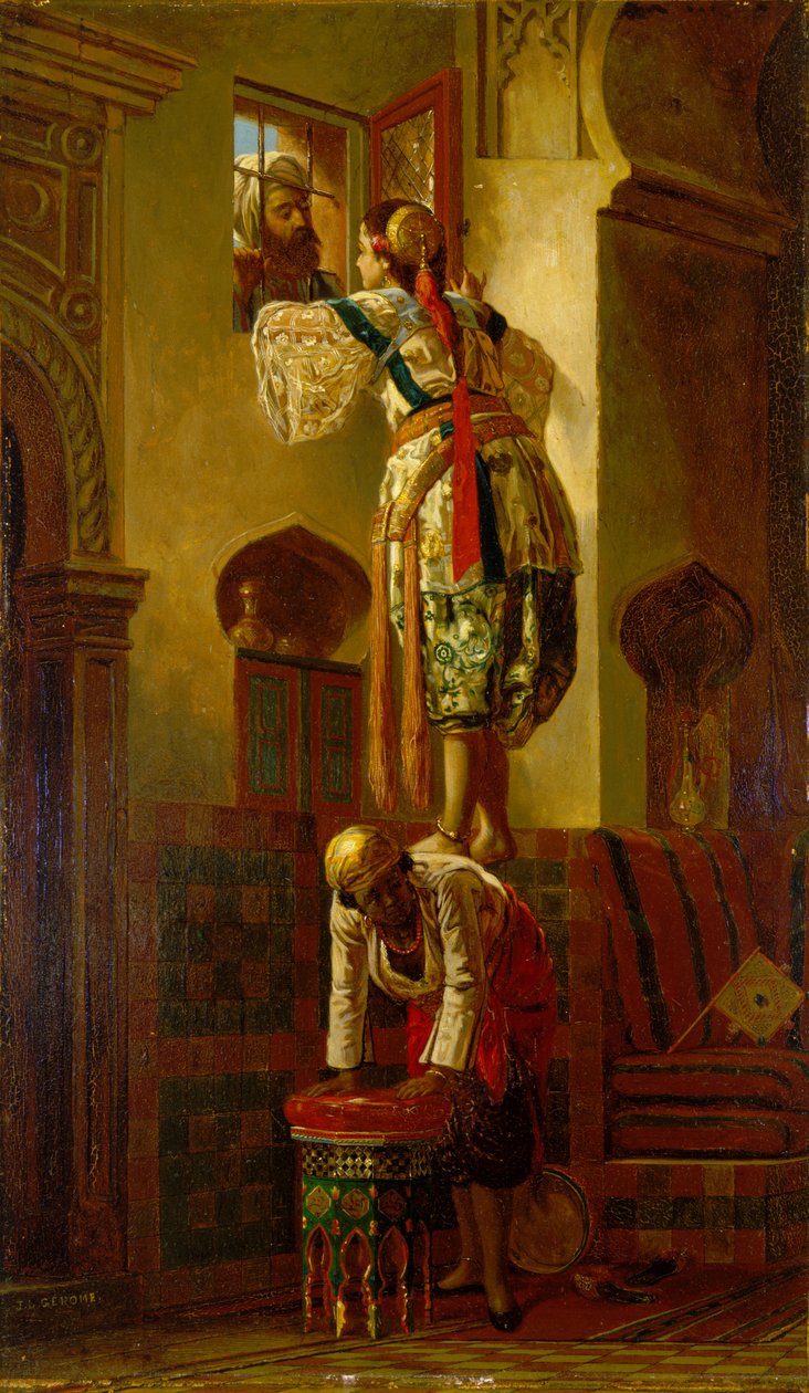 Das Rendezvous von Jean Leon (attr. to) Gerome