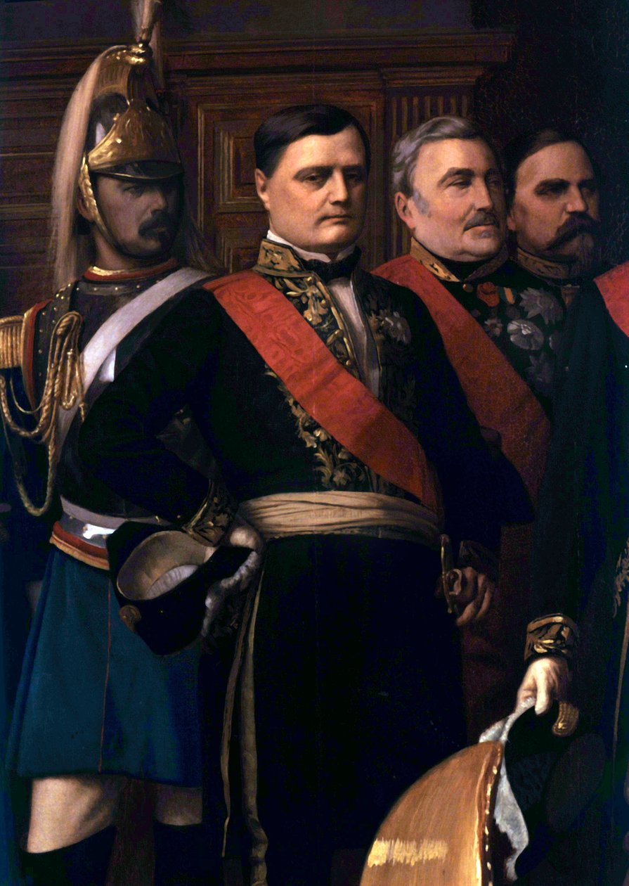 Alexandre Colonna-Walewski, Detail 19. Jahrhundert von Jean Leon Gerome