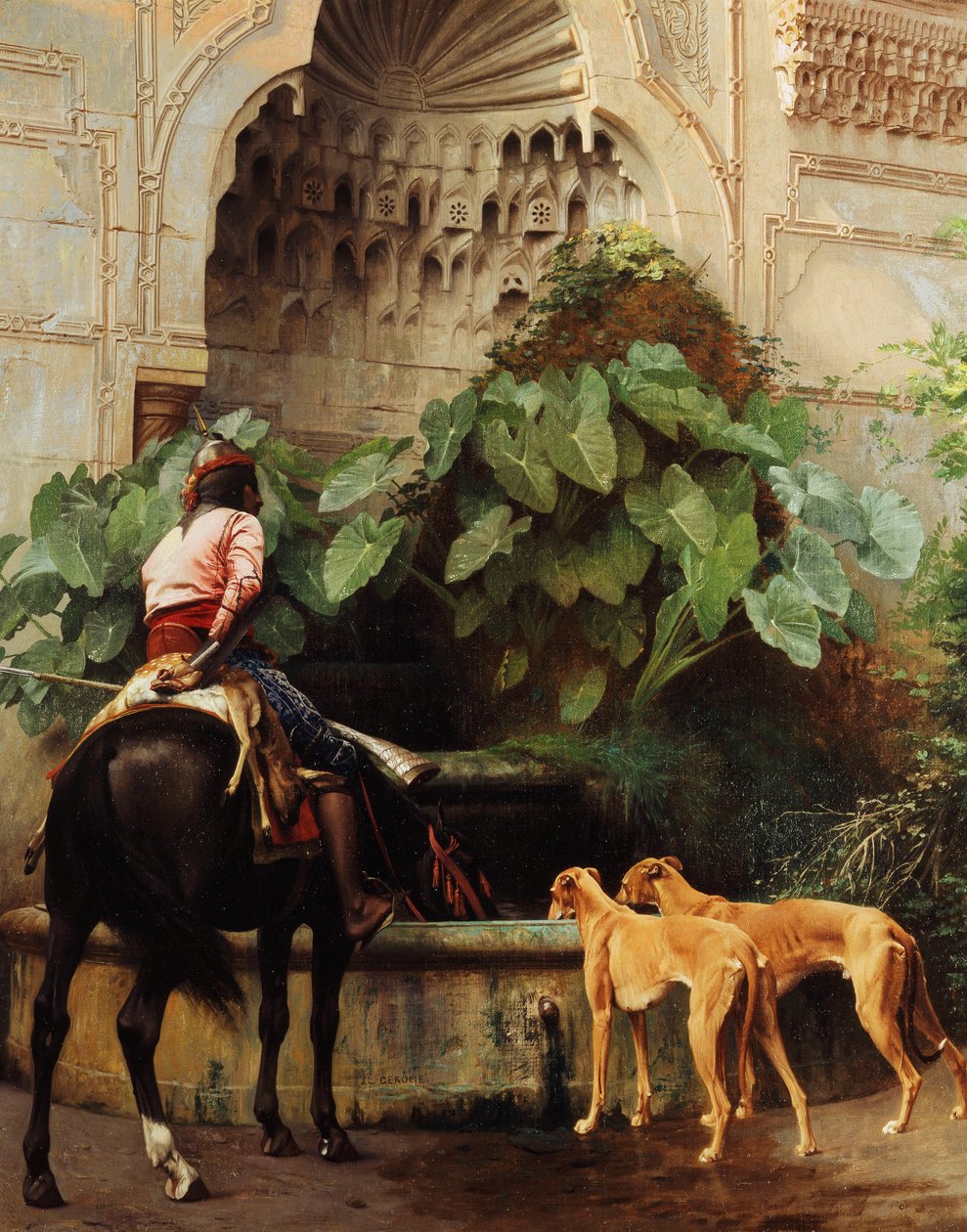 Rückkehr von der Jagd von Jean Leon Gerome