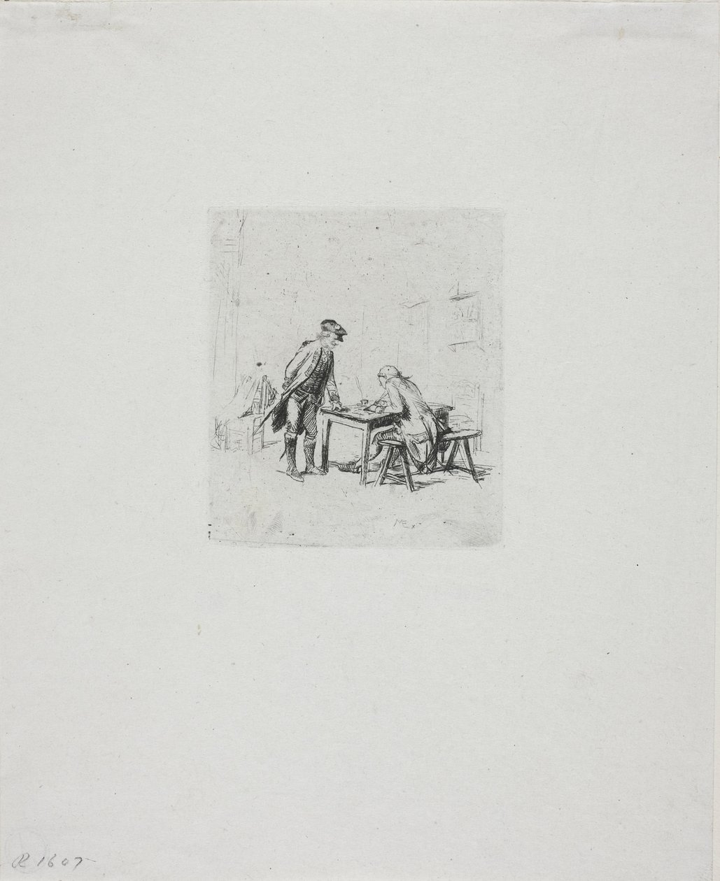 Der Sergeant-Reporter von Jean-Louis Ernest Meissonier