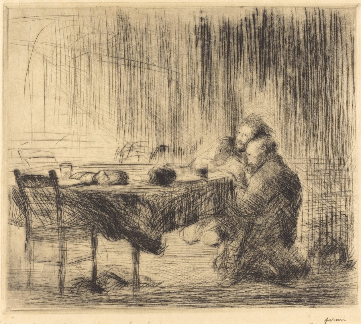 Nach der Vision (zweite Platte) von Jean-Louis Forain