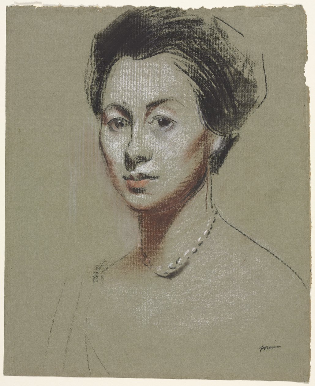 Ava Mendelsohn, viertes Viertel 1800er oder erstes Drittel 1900er von Jean Louis Forain