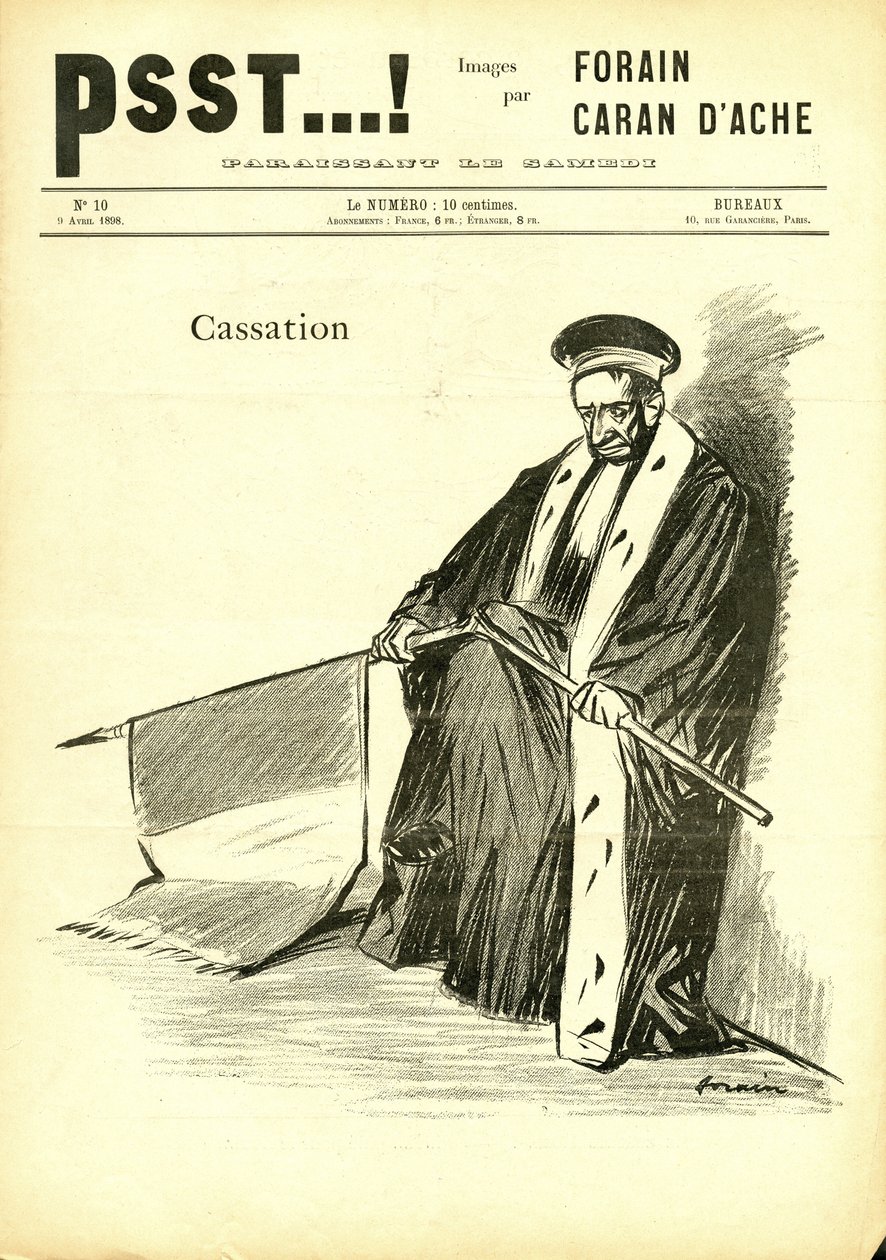 Illustration von Jean-Louis Forain (1852-1931) in Psst...! von Jean-Louis Forain