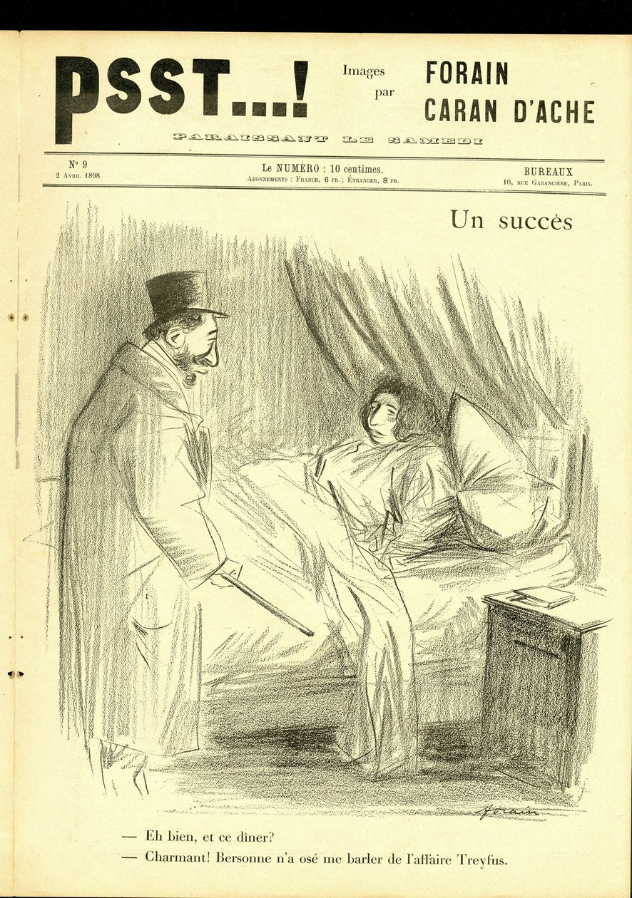 Illustration von Jean-Louis Forain (1852-1931) in Psst...! von Jean Louis Forain